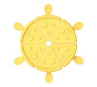 Stampo per ghiaccioli, 6 griglie a forma di formaggio, riutilizzabili e impilabili, in silicone, per uso alimentare, per bambini, yogurt, torte, feste estive, dessert, cucina