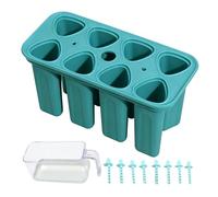 Stampo per Ghiaccioli 8 Stampo in Silicone Riutilizzabile con Pratica
