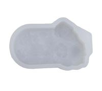 Stampo per ghiaccioli a forma di fiore in silicone alimentare. Squisito stampo floreale per gelati e dolcetti surgelati.