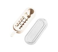 Stampo Per Ghiaccioli - Silicone PP 19x6x3,2 Cm | Stampoo Bastoncini Di Ghiaccio Antiaderente Riutilizzabile Con Design A Rilascio Facile Per Uso Domestico E Per Feste | Cocktail Whisky Stampo Per