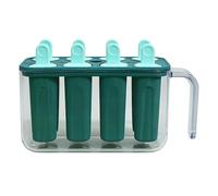 Stampo per ghiaccioli - Vassoio per congelatore riutilizzabile a 8 cavità, per ghiaccioli perfetti con bastoncini | Party Home Bar Cucina Yogurt Succo Bambini Adulti Dessert fatti in casa Conte