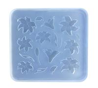 Stampo per gioielli a forma di fiore in silicone flessibile per resina epossidica pratica per cioccolatini e sapone artigianale in silicone alimentare