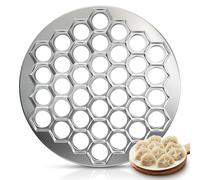 Stampo per Gnocchi e Ravioli, 37 Fori, in Lega di Alluminio - Dumpling Maker per Riunioni di Famiglia e Picnic