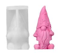 Stampo per gnomi di Natale, forma a forma di gnomo, in resina, decorazione natalizia, flessibile, per il giorno del Ringraziamento, Pasqua