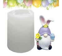 Stampo per gnomo senza volto, stampi in silicone pasquale | Stampo di gnomo a forma di candela nana di Natale, Stampo in silicone Gnome di Natale, Stampo in silicone per occasioni speciali