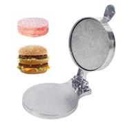 Stampo per hamburger - Stampo per hamburger, macchina per hamburger vegetariano di manzo con manico antiscivolo | Pressa per hamburger, gadget da cucina in lega di alluminio per preparare polpette