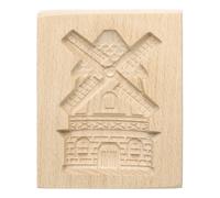 Stampo per in legno 3.94" x 3.15" stampo ventiglio intagliato
