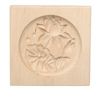 Stampo per in legno 3.94" x 3.94" con a loto