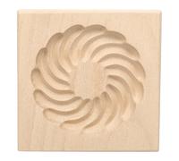Stampo per in Legno 3.94" x 3.94" Rotante Intagliato