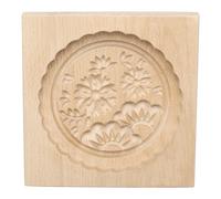 Stampo per in Legno 3.94" x 3.94" Stampo Intagliato Fiocco di Neve
