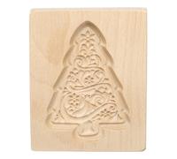 Stampo per in legno 3.94"x3.15" albero di Natale