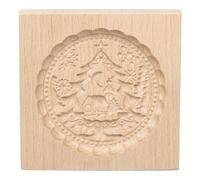 Stampo per in Legno 3.94"x3.94" Albero Intagliato