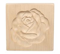 Stampo per in Legno 3.94"x3.94" con a Rosa