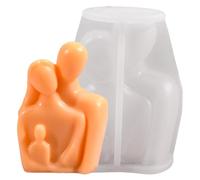 Stampo per in silicone per coppia | Stampo per scultura flessibile 3D per gli amanti della resina romantica. Offerta artigianale ideale per la fabbricazione di e figurine di argilla in