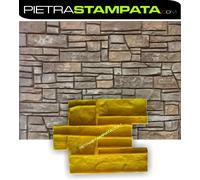 STAMPO per intonaco stampato FINTA PIETRA muro stampato Vertical Concrete Stamp