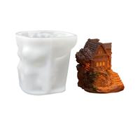 Stampo per la casa - Stampo 3D per colata in resina di neve natalizia, epossidici riutilizzabili | per creare decorazioni per la casa sulla neve, torte e saponi, ideale per vacanze