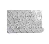 Stampo per la creazione di gioielli a forma di elfi di Natale ciondolo in silicone texture regalo per gli appassionati di arte che fanno ciondolo in silicone gioielli stampo Natale