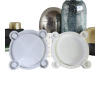Stampo per la teglia da forno in silicone per resina epossidica, o accessorio di cera per creare candelastici unici e personalizzati artigianato ideale, decorazione d'interni e regali