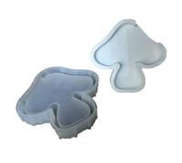 Stampo per lampada notturna a forma di fungo, strumento in silicone resistente per decorazioni fai da te, illuminazione della cameretta dei bambini, progetti artistici in gesso fatti a mano, stampi