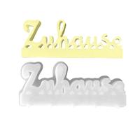 Stampo Per Lettere, Stampo In Silicone Per Resina Con Caratteri, Arti Artigianato Decor Casa Tavolo Candele