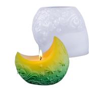 Stampo per luna in silicone | Riutilizzabile Estetico,Stampo per vasi e contenitori per piante,per casa scuola progetto studio artigianato principiante professionale
