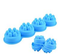 Stampo per massaggio, stampi per spazzole per capelli, stampo per fabbricazione di sapone antiaderente, stampi per sapone fai da te, cioccolato, gelatina, torta