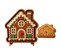 Stampo per Mini Pie di Natale Stampo in resina riutilizzabile a forma di | Stampo per dessert fai da te festivo Cottura al forno, cucina, casa, ristorante, sala da pranzo, feste
