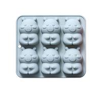 Stampo per mousse in silicone di grande capacità, per compleanni e raduni, stampo creativo per dessert, cioccolato, stampo multiuso in silicone