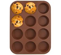 Stampo per muffin in silicone marrone SILLINIE