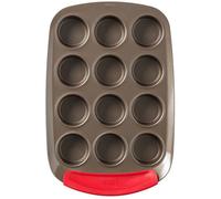 Stampo per muffin - PYREX - 1452002 - Acciaio al carbonio - Antiaderente - 12 fori