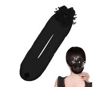 Stampo per nodo per capelli, stile anello, per ciambelle | Strumento per capelli riutilizzabile per ciambelle, accessorio alla , comodo ed elegante per vacanze, Halloween