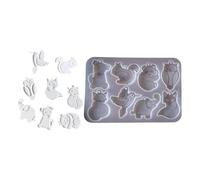 Stampo per orecchini in silicone di frutta per gioielli di argilla in resina Fare fascino ciondolo Maker Kit creativo in silicone ciondolo stampo
