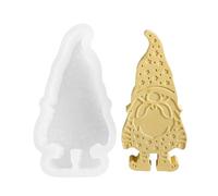 Stampo per ornamenti in gesso a forma di gnomo a forma di stella, stampo per ornamenti in gesso senza volto, kit di accessori per la decorazione della scrivania fatto a mano | Forniture artigianali