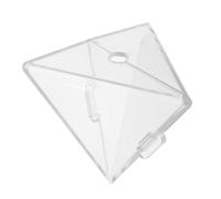 Stampo per Ortaggi in Plastica Trasparente, Clip-on, per Giardinieri | Forma Classica a Frutto, Struttura Ventilata, per Frutti di Dimensioni Ridotte, Aiuta Crescita Precoce e Colore Uniforme