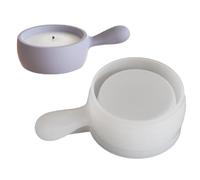 Stampo Per Padella Frittura In Silicone Riutilizzabile La Creazione Supporto Candele Progettata Studi Case E Lezioni Artigianato Cancile Creativa Stampo