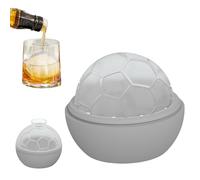 Stampo per palline di ghiaccio, grande forma rotonda per cubetti di ghiaccio, riutilizzabili, per cocktail, whisky, campeggio, cioccolato, bevande, caramelle, preparazione alimentare