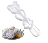 Stampo per palline di riso, stampo per palline di riso, per shaker a forma di orso, cuore, stella dei cartoni animati, per alimenti, stampo portatile per pressa di sushi, divertente