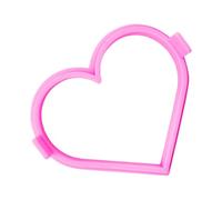 Stampo per pancake in silicone riutilizzabile, 38 g e rosso, per omelette, hash browns e crepes, contro -40℉ a 446℉