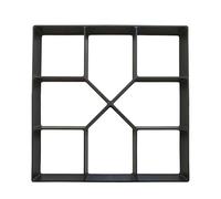 Stampo per pavimentazione in calcestruzzo, fai da te, riutilizzabile, strumento per pavimentazione in pietra, adatto per marciapiedi, prati, cortili, giardini (G)