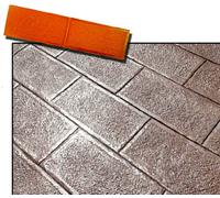 STAMPO per pavimento stampato cemento FINTA PIETRA Concrete texture stamp mat