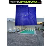 STAMPO per pavimento stampato cemento FINTA PIETRA Concrete texture stamp mat