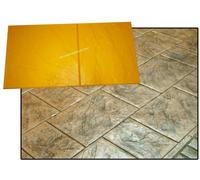 STAMPO per pavimento stampato cemento FINTA PIETRA Concrete texture stamp mat