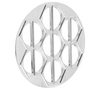 Stampo per Pelmeni e Ravioli da Cucina in Lega di Alluminio | Diametro Foro 6, 2cm, Design Multifunzione per Preparare Molti Pezzi Insieme, Colore Argento