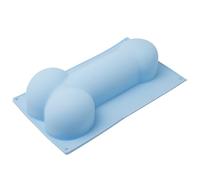Stampo per pene Stampi per cioccolato in silicone resistente al calore Stampo per torta divertente per pene per cucina per feste