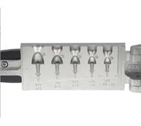 Stampo Per Pesi Da Pesca Bulletnose Jig 1/8, 1/4, 3/8, 1/2, 3/4oz BDB-5-A 3228