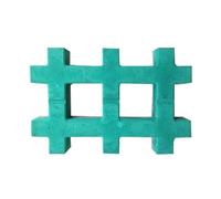 Stampo per piastrelle in cemento plastico, DIY Garden Plastic Paving Mold For Cement Brick Stone Concrete 4 Types Multicolor(A)