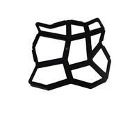 Stampo per piastrelle in cemento plastico, Plastic PP Resin Paving Mold For Concrete Brick Stone Garden Path Multicolor(C)