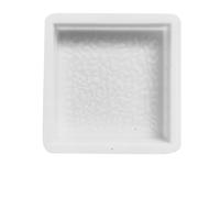 Stampo per piastrelle in cemento plastico, Stampo for pavimentazione in plastica, stampo for percorso da giardino fai da te, 30x30x6 cm, stampo in cemento