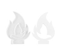Stampo per piccione per resina, stampo in silicone per piccione | Stampo in silicone artigianale epossidico Flame Peace Pigeon | per fondente al cioccolato per topper cupcake caramelle zucchero
