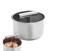 Stampo per polpette - Pressa manuale in acciaio , manico facile da impugnare, design a sei o dodici cavità, strumento compatto per modellare gli alimenti per polpette, pasticcini, cucinare e